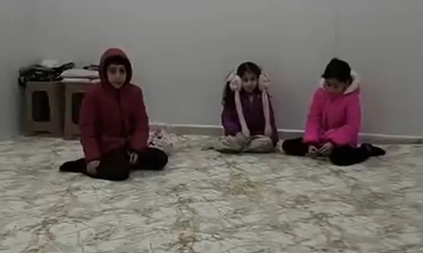 Eşi cezaevine giren kadın çocuklarıyla birlikte sokağa atıldı