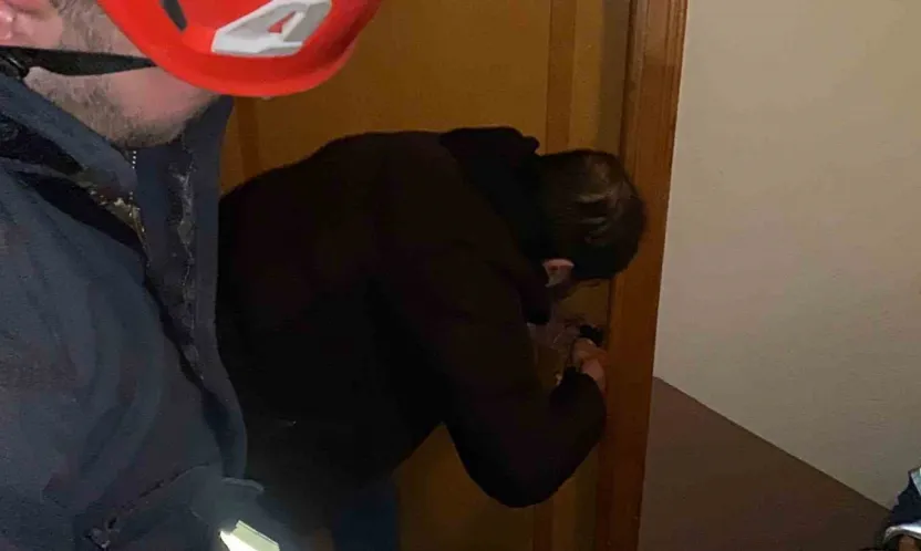 Ev sahibinin şüphesi ekipleri harekete geçirdi