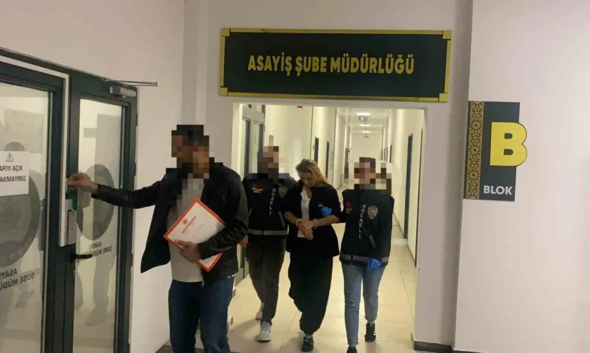 Kıskıvrak yakalandı