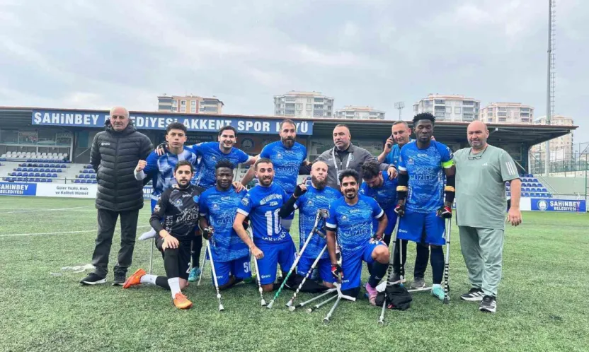 Ampute Futbol Takımı, sezona galibiyetle başladı