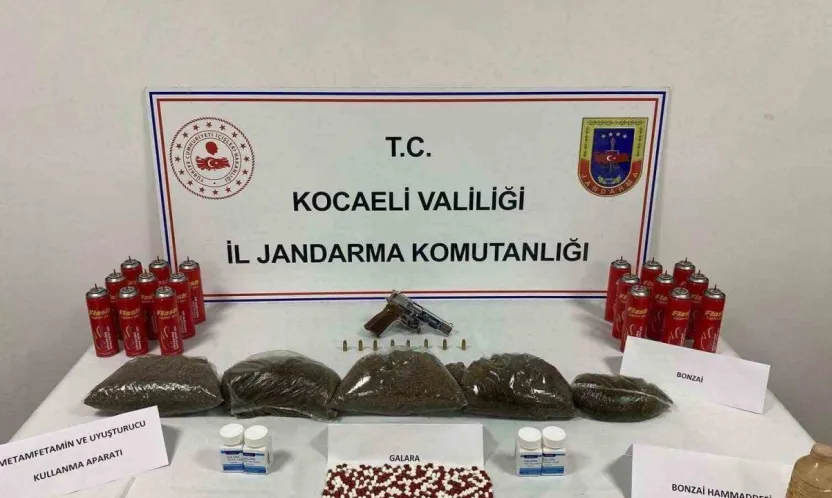 Gebze'de uyuşturucu operasyonunda 1 kişi tutuklandı