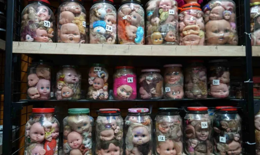 Görenleri ürküten sıra dışı koleksiyon