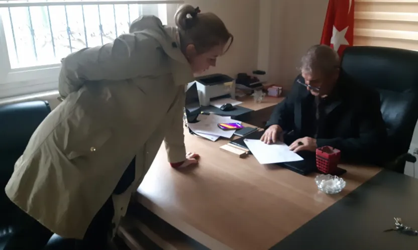 İlk ulaşan Fidancı oldu