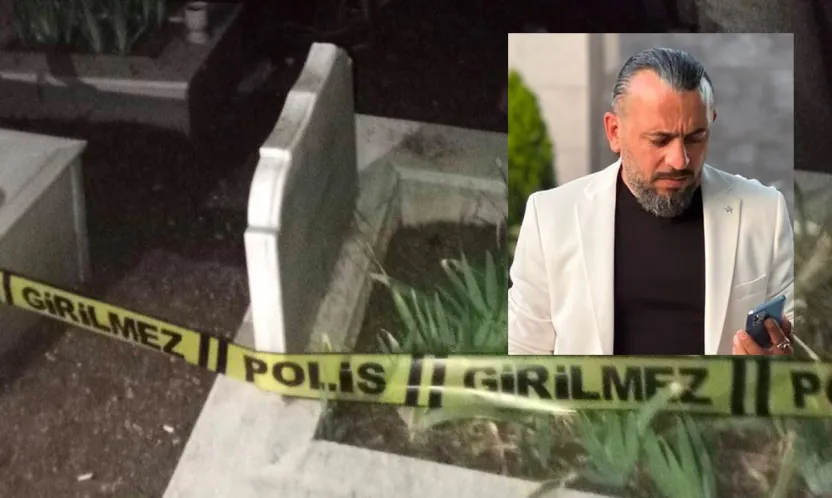 İş adamı mezarlıkta ölü bulundu