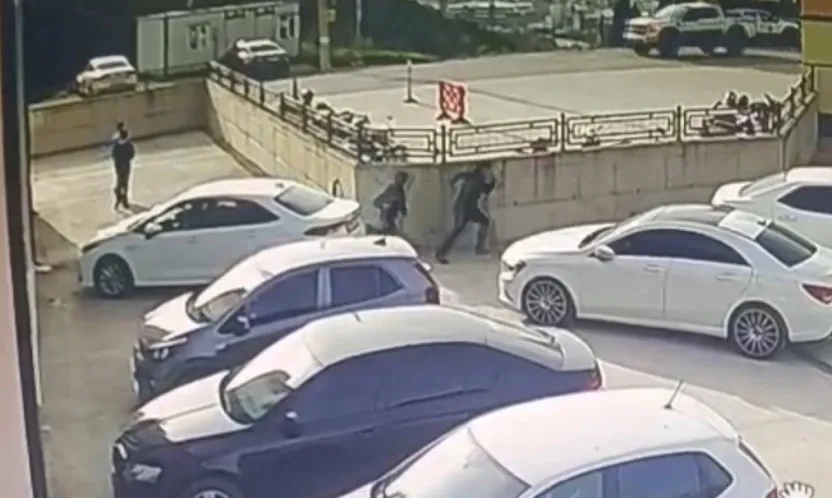 İzmit'te okul bahçesine yorgun mermi düştü