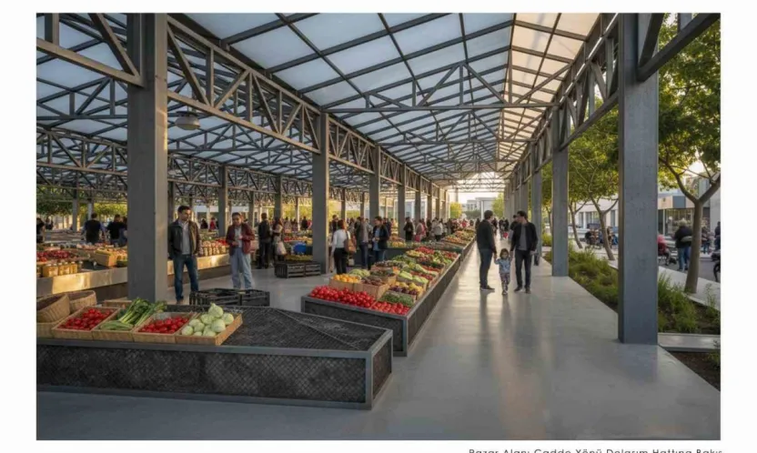 Yenidoğan'a kapalı pazar alanı yapılacak