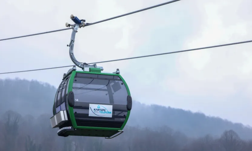 Kartepe Teleferik'te bakım çalışmaları tamam