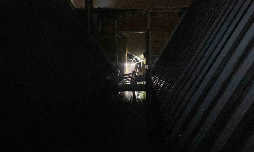 Kocaeli'de bungalovda çıkan yangın paniğe neden oldu