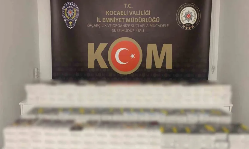 Kocaeli'de kaçakçılık operasyonunda 4 gözaltı