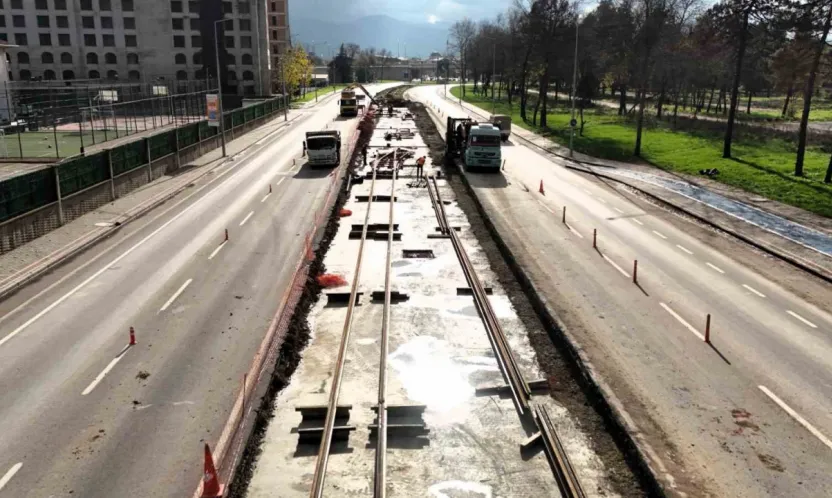 Kartepe tramvay hattında yeni gelişme