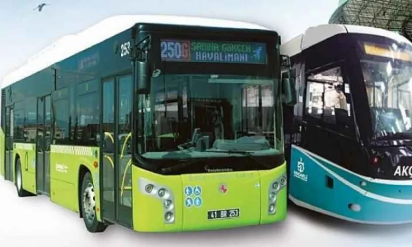 Kocaeli'de ulaşımda zamlı tarife başladı! İşte ilçe ilçe fiyatlar