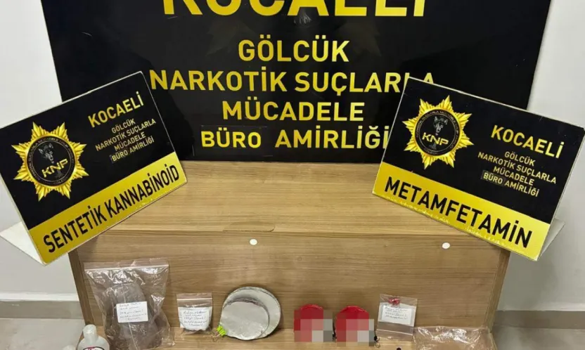 Kocaeli'de uyuşturucu operasyonunda 1 tutuklama