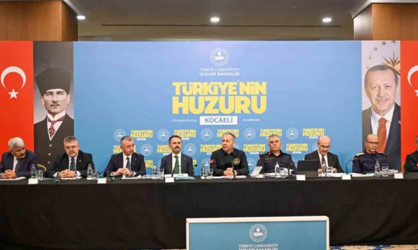 Kocaeli'nin asayiş karnesi açıklandı