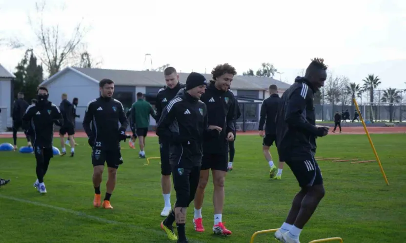 Kocaelispor, Samsunspor maçı hazırlıklarına başladı
