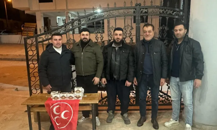 Miraç Kandili'ni vatandaşlarla kutladılar