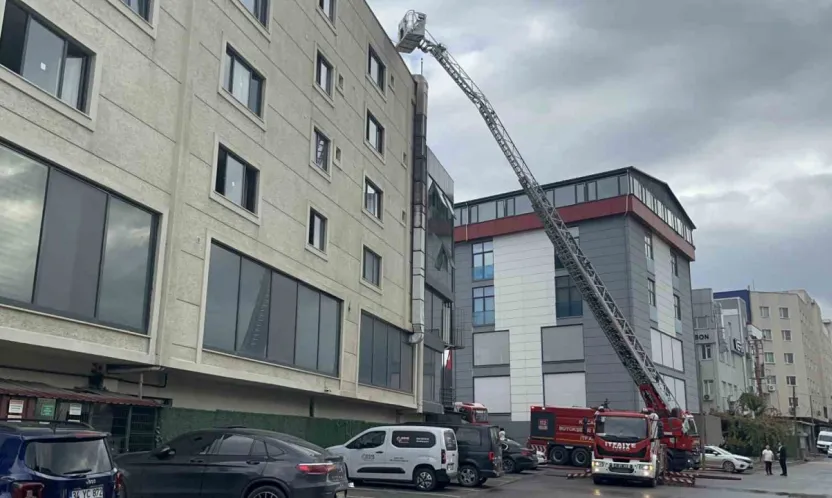 Restoranda yangın alarmı!