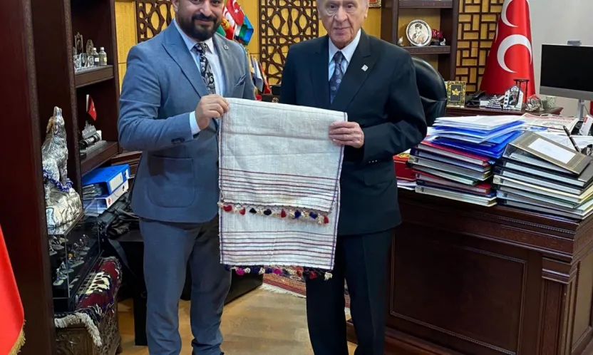 Roman toplumu projelerini Devlet Bahçeli'yle anlattılar