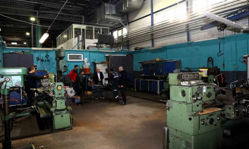 Sanayi tesisi değil belediye atölyesi