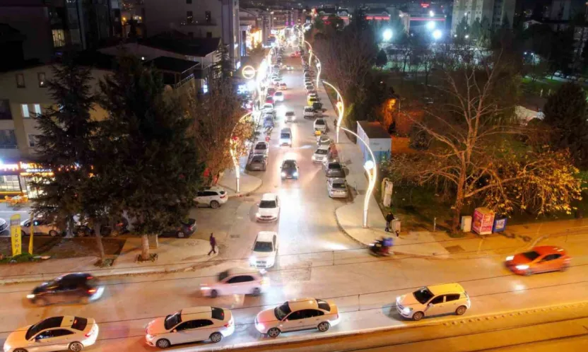 O caddede çalışmalar tam gaz