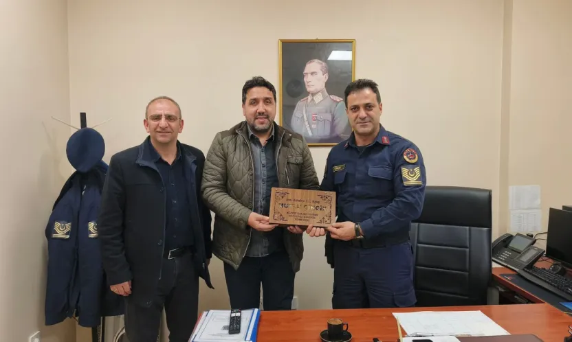 Sevindikli Karakolu Komutanına ziyaret