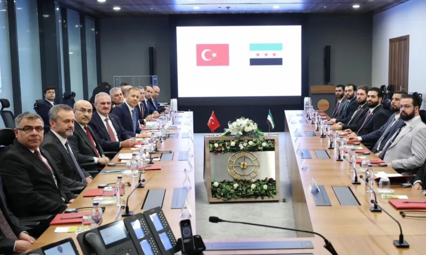 Suriye ile iş birliği görüşmesi