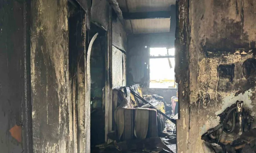 Yaşlı adamın hayatını kaybettiği yangında kahreden detay