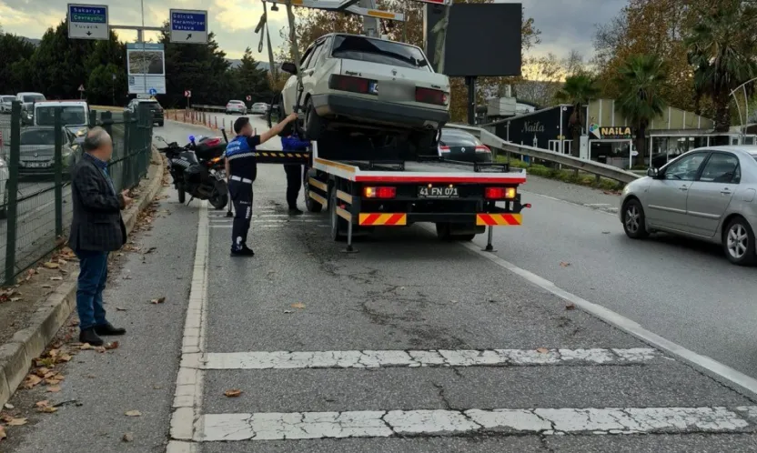 Zabıta yolda bırakmadı